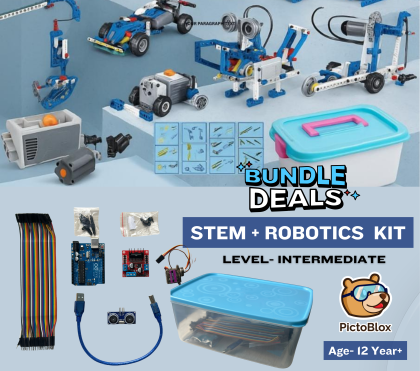 ROBOTIC+STEM Education KIT (Combo 2 Boxes)