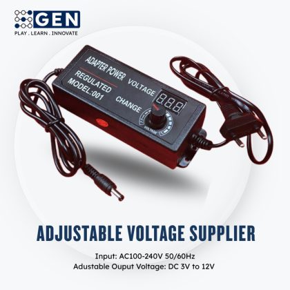 Adjustable Power Supply DC 3V to 12V 5A