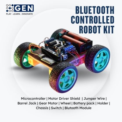 Bluetooth Controlled Robot Kit